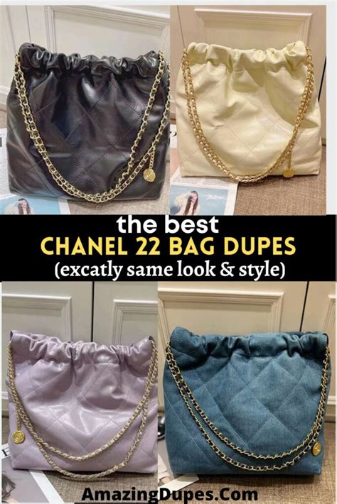 chanel espadrilles dupe|chanel 22 bag dupe.